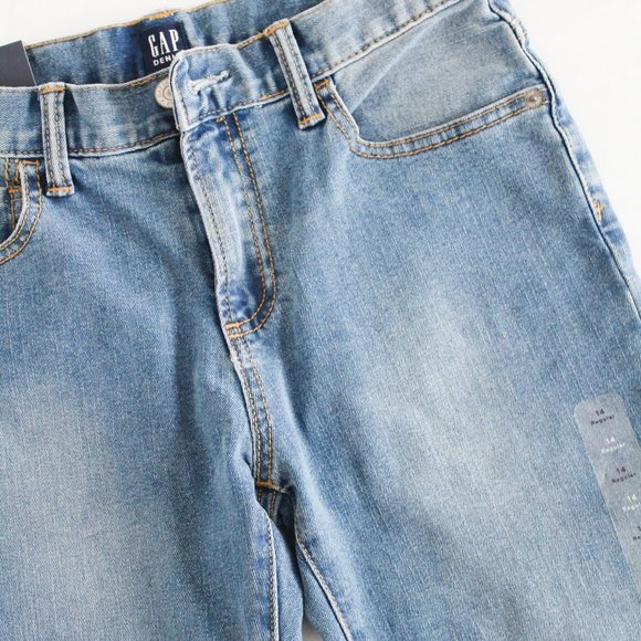 Gap Kids Denim Boys High Stretch Skinny Jeans size 14 Regular  NEW  NWT! - Picture 8 of 10
